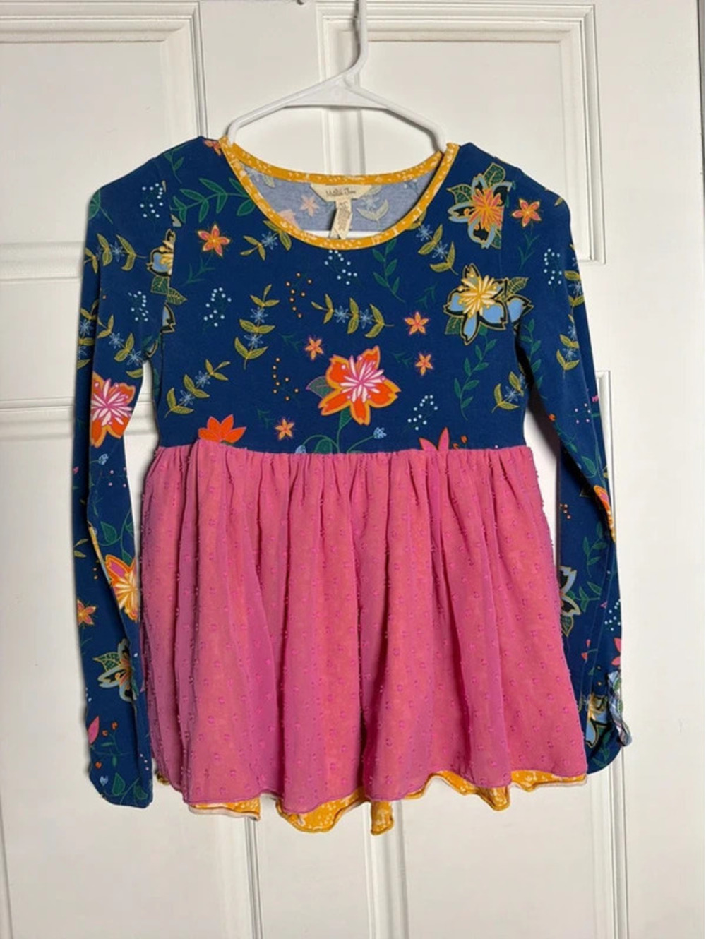Matilda Jane Floral Dot Tunic Long Sleeve 12